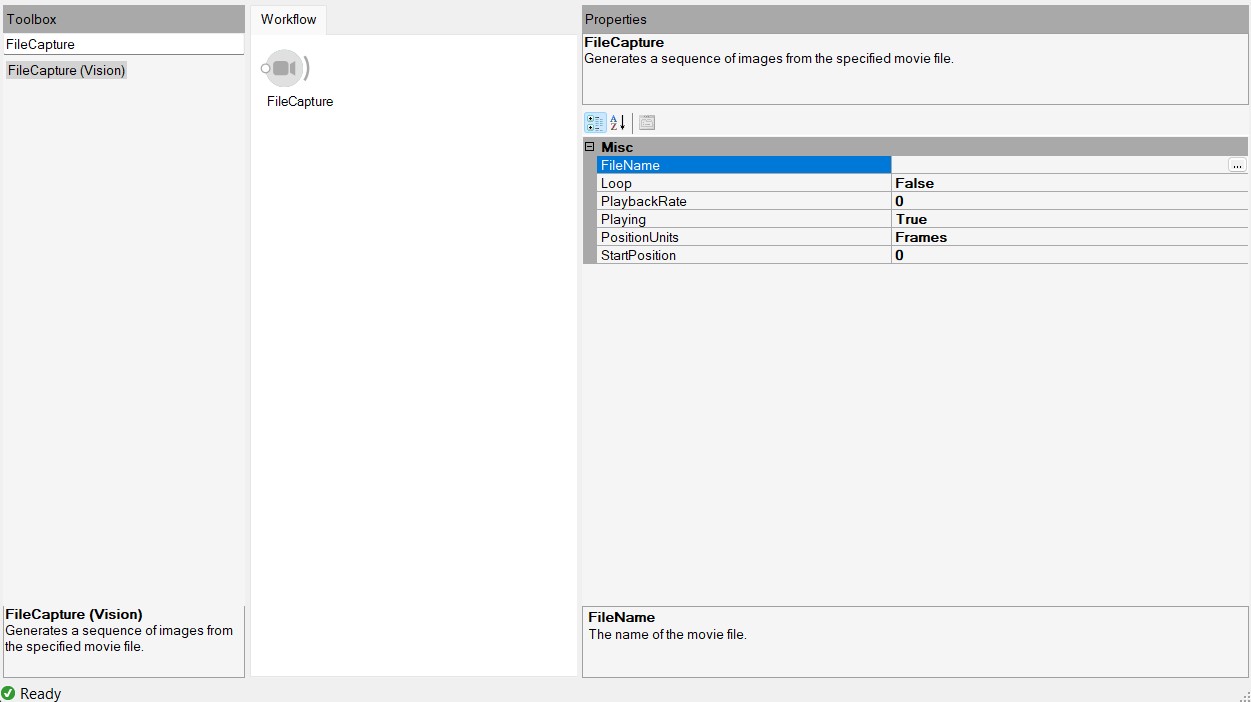 Bonsai FileCapture module