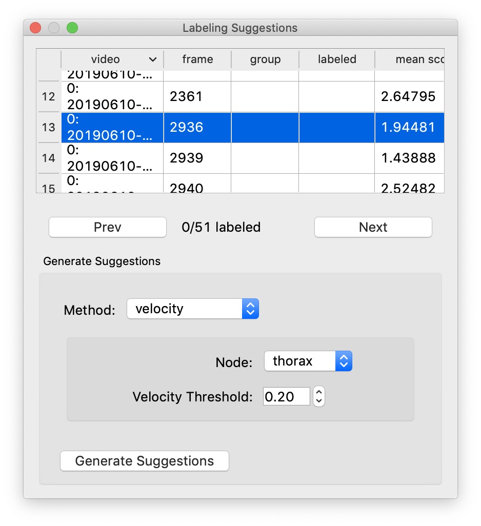 velocity-suggestions